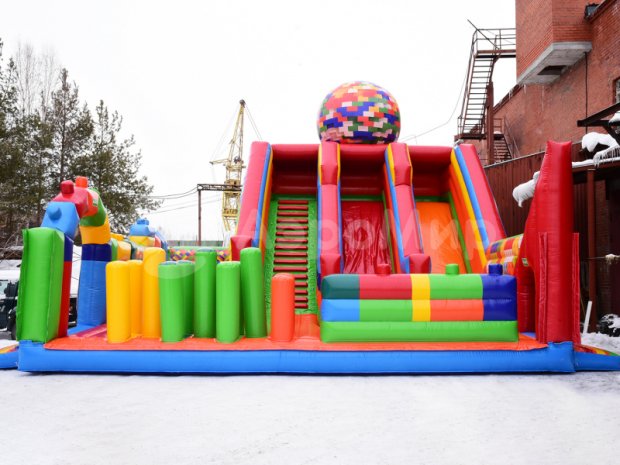 Батут легопарк