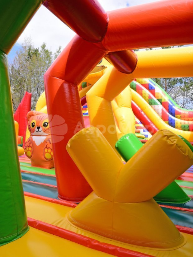 Батут легопарк