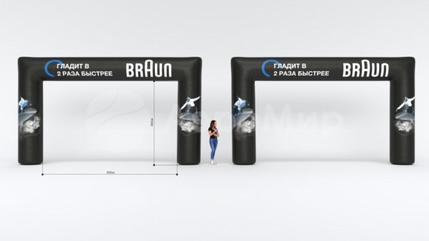 Прямоугольная, полноцветная