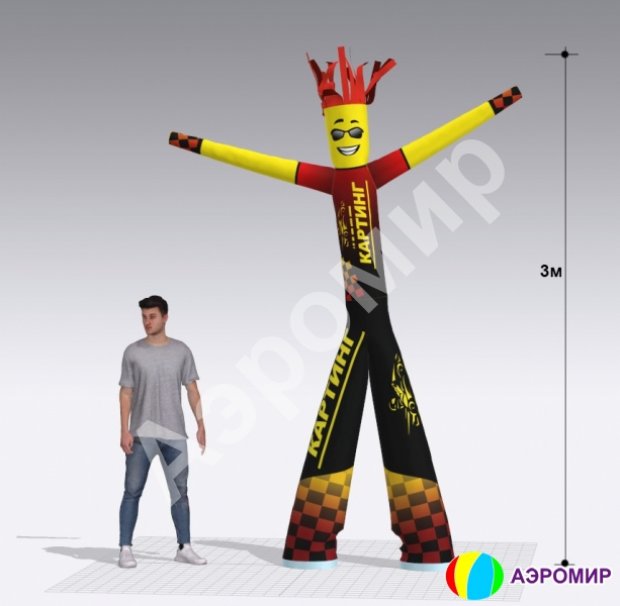 Аэромен на двух ногах — сложный