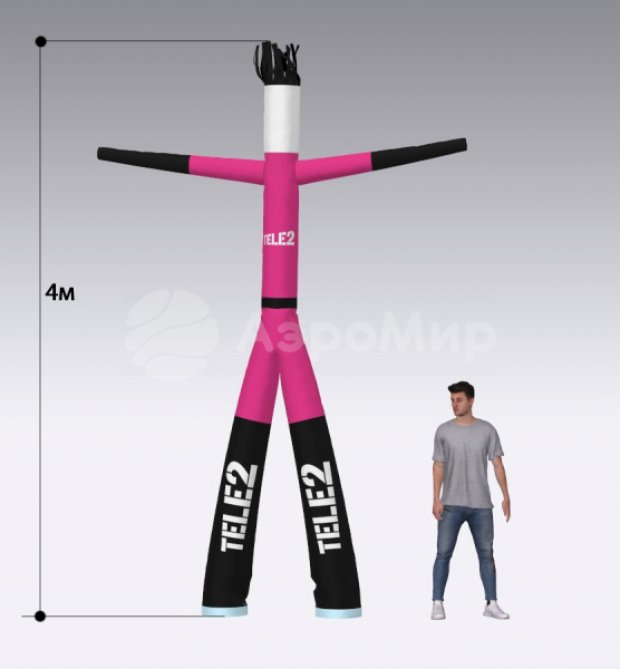 Аэромен на двух ногах — сложный