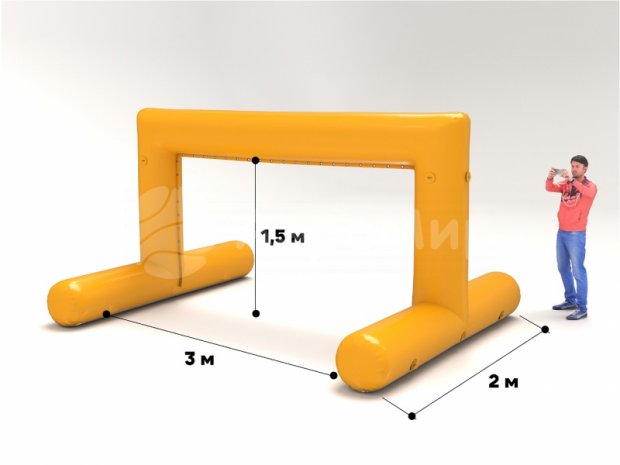 Трапеция герметичная на опорах