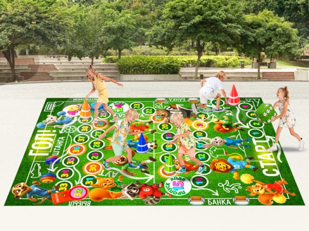 Игра бродилка 3 х 4,5 м