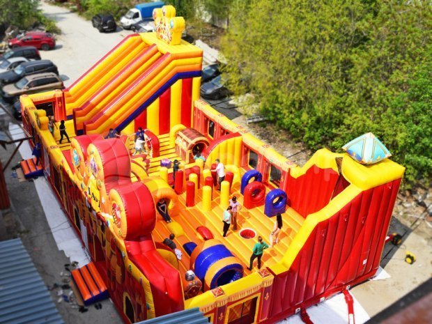 Царь батут 200 м²