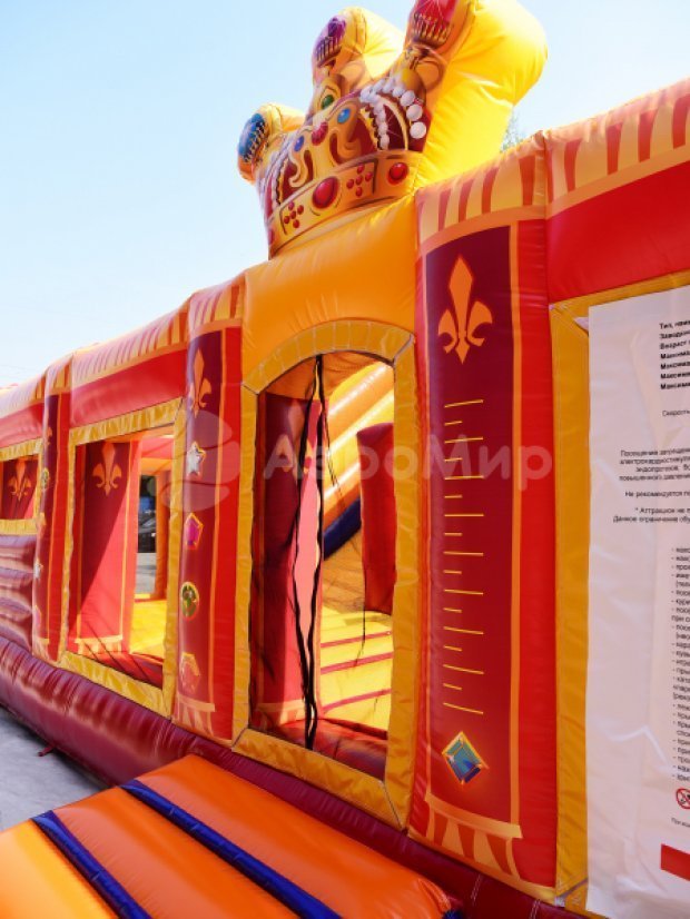 Царь-батут 100 м²