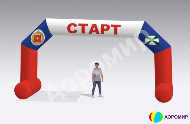 Трапеция на опорах