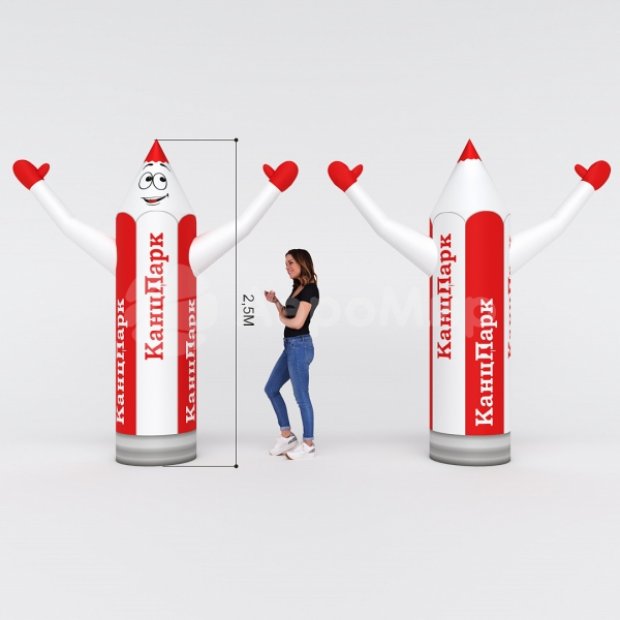 Аэромен машет рукой — простой