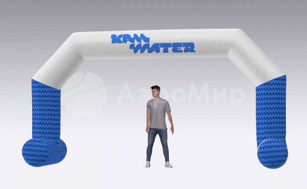 Трапеция на опорах Лайт, полноцветная