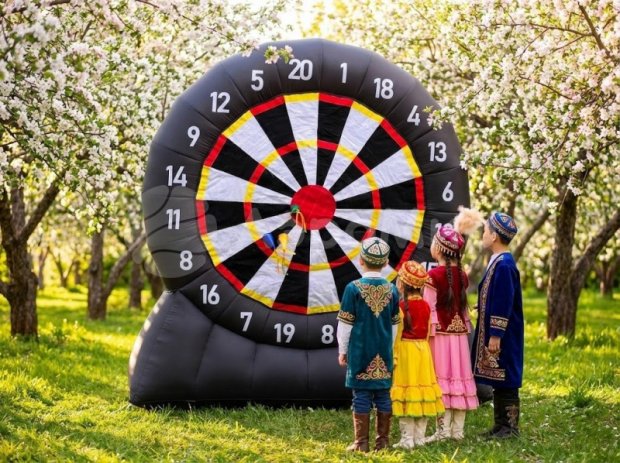 Надувной дартс