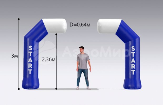 Полуарка герметичная