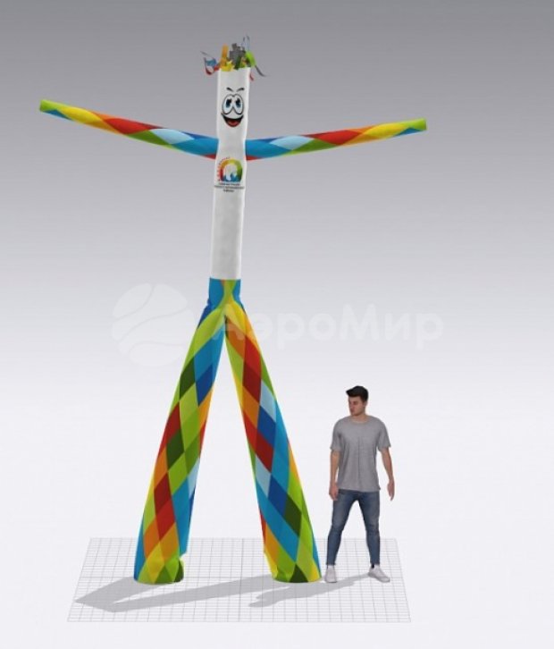 Аэромен на двух ногах — сложный