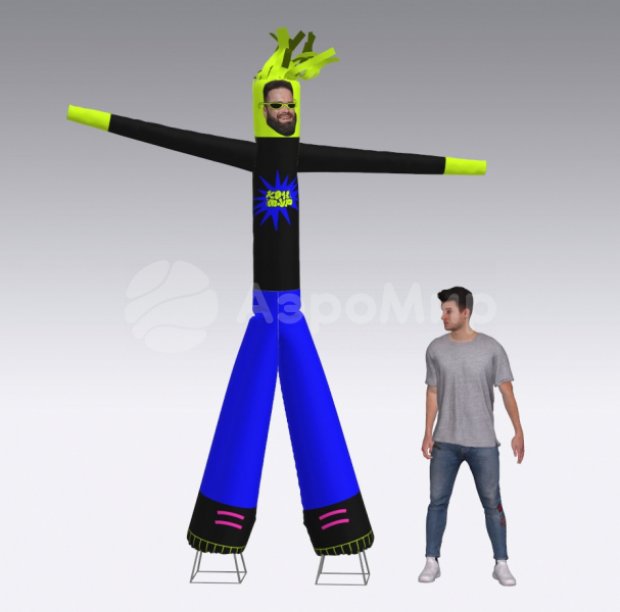 Аэромен на двух ногах — сложный