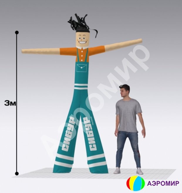 Аэромен на двух ногах — сложный