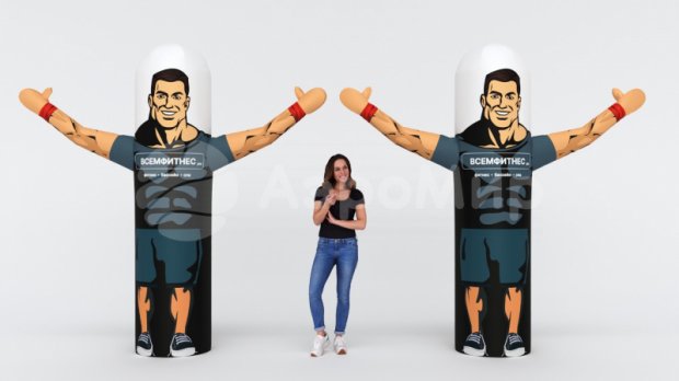 Рекламные аэромены с экспресс дизайном