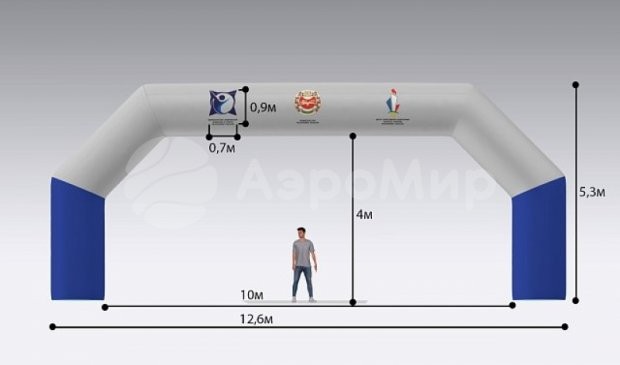 Трапеция, полноцветная