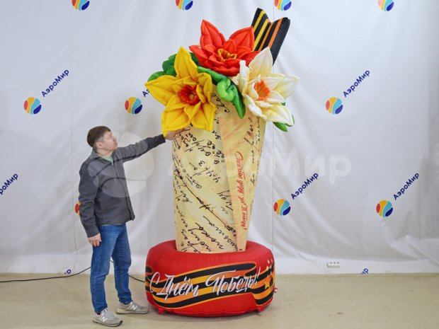 Конверт с цветами