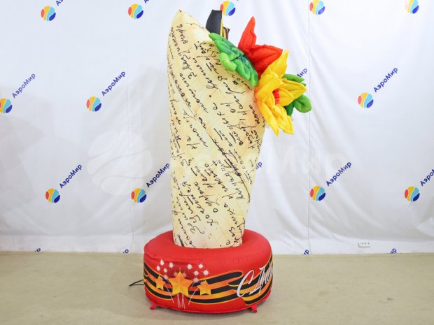 Конверт с цветами