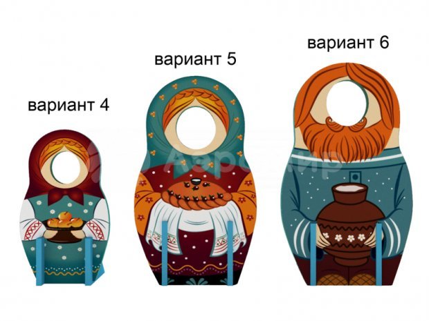 Матрёшка-фоторамка