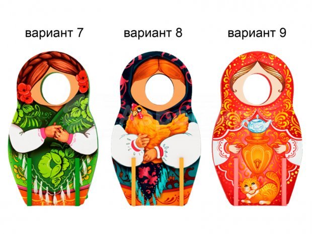 Матрёшка-фоторамка