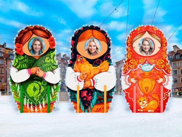 Матрёшка-фоторамка