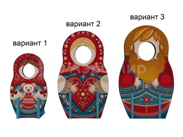 Матрёшка-фоторамка