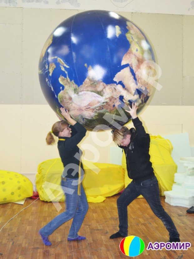 Мяч глобус-планета