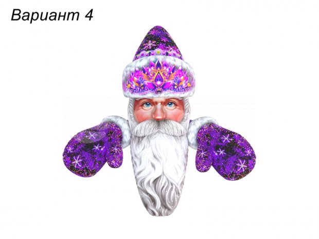 Дед Мороз на крышу