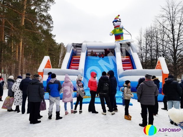 Надувная горка «Олимп» (Снята с производства)