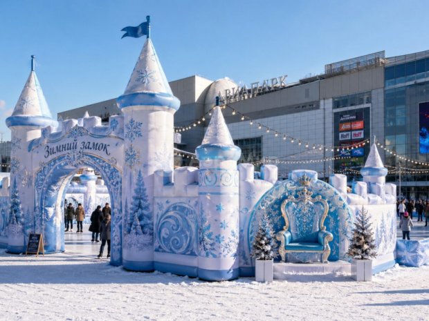 Каток, ледовый городок