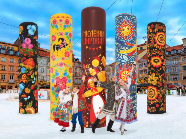 Надувная колонна