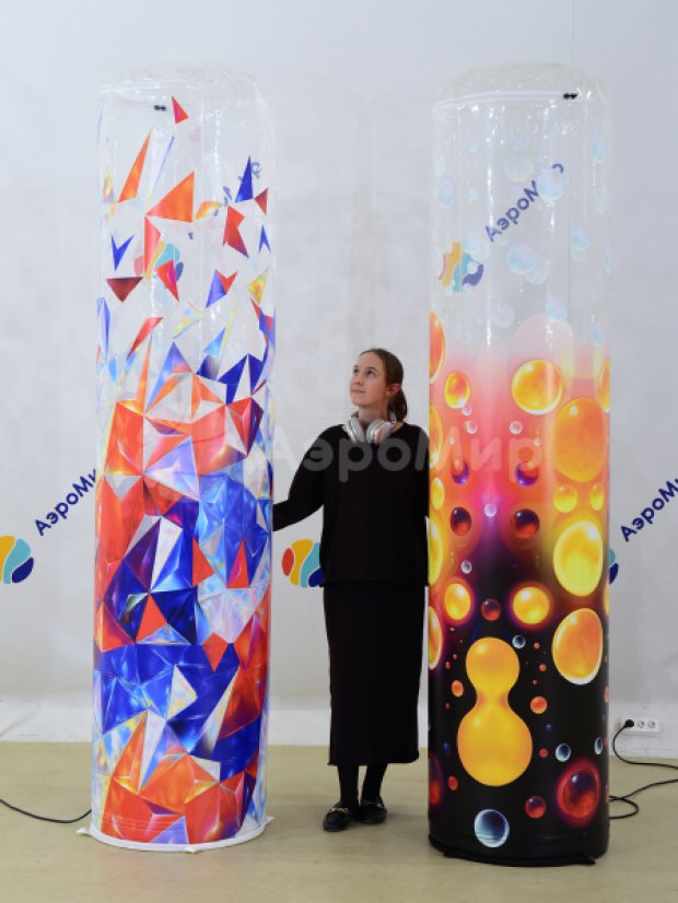 Прозрачная колонна