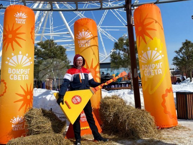 Надувная колонна