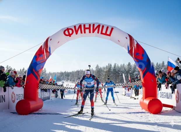 Круглая на опорах Лайт, с лентой