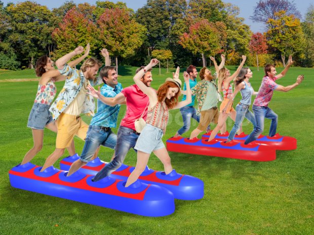 Мягкие командные лыжи