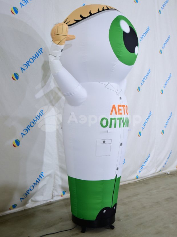 Аэромен машет рукой — сложный