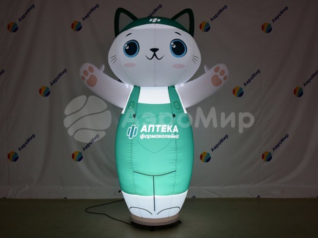 Аэромен машет рукой — сложный