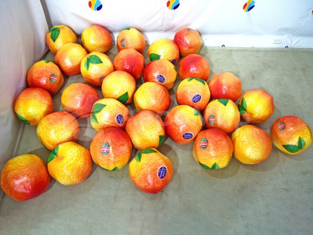 Пирамидка из мячиков