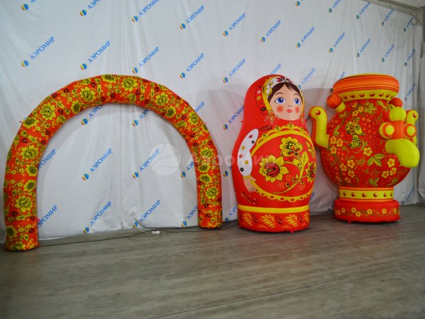 Матрешка хохлома