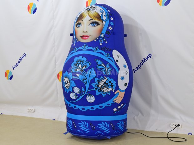 Матрёшка гжель 