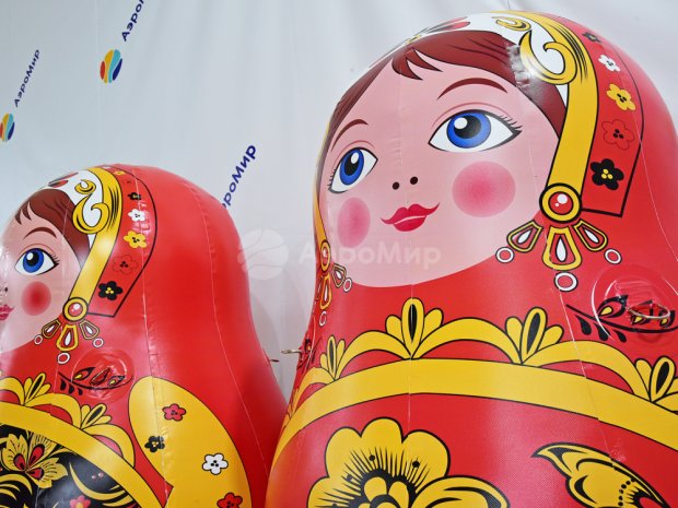 Матрешка хохлома
