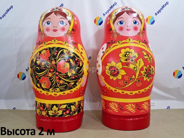 Матрешка хохлома