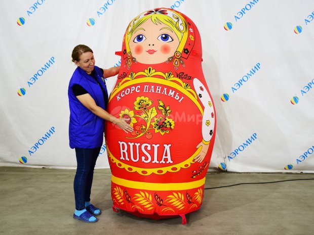 Матрешка хохлома