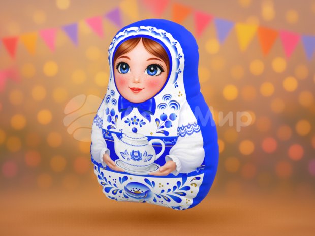 Матрешка-подушка