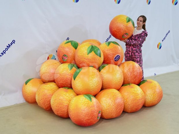 Пирамидка из мячиков