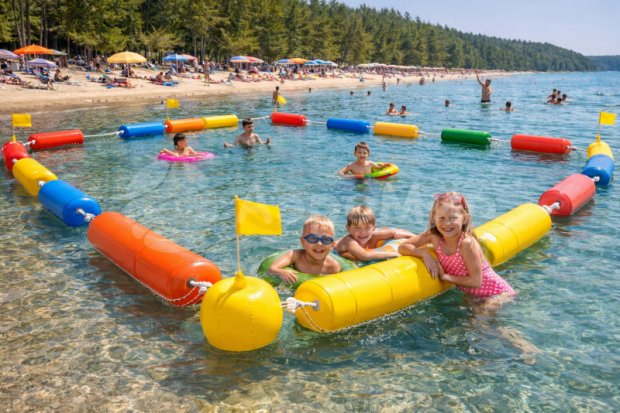 Загрождение для купания