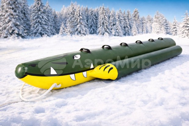 Банан надувной зимний Крокодил