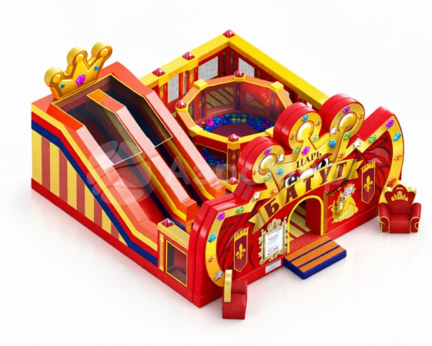 Царь-батут 100 м²