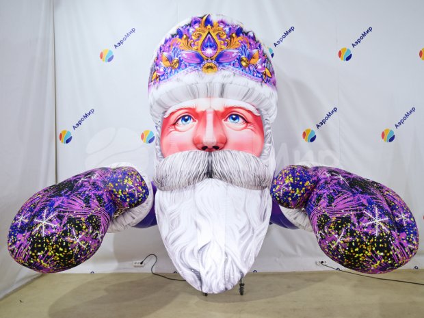 Дед Мороз на крышу