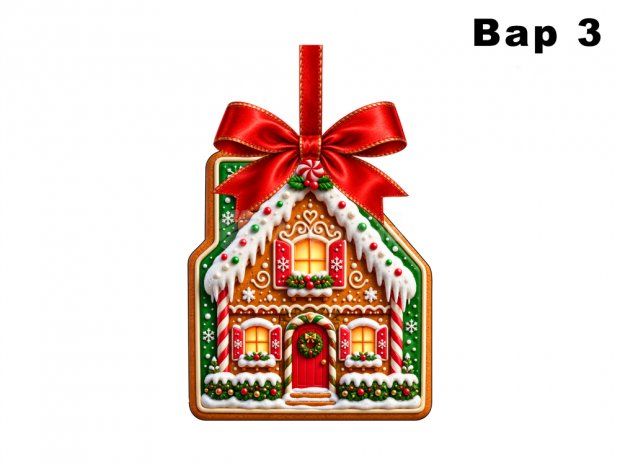 Уличные новогодние игрушки