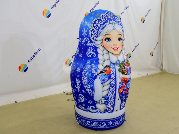 Матрешка Снегурочка